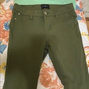 Army green Jeggings